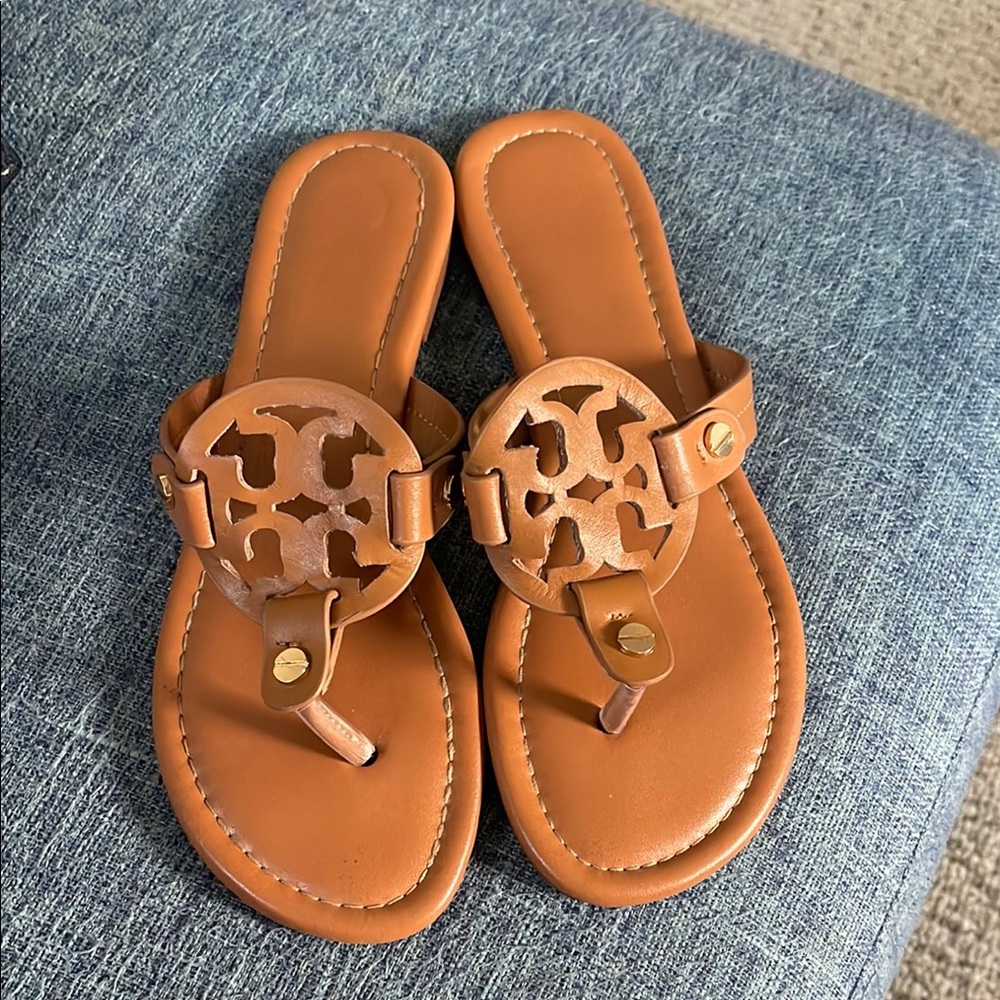 Tory Burch Miller leather thong sandal
